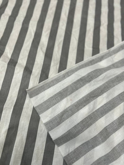 1 Yard Stripe Print Poly Cotton Fabric 1 Inch Durable Apparel Material width