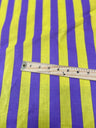1 Yard Stripe Print Poly Cotton Fabric 1 Inch Durable Apparel Material width