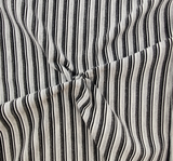 Stripe Lurex Knit 1 Yard Grey/Heather/Silver Fabric Elegant Shimmer Knit for Apparel
