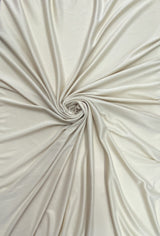 Stretch Lining Polyester Fabric - Taupe, Matte Soft, 60" Width (1 Yard)
