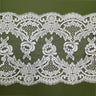 1 Yard Corded Double Sided Lace Trimming 100% Polyester Net Mesh 10? Wide