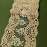 1 Yard Corded Double Sided Lace Trimming 100% Polyester Net Mesh 10? Wide