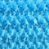 Swirl Rosebud Faux Fur 1 Yard Fabric 100% Polyester, 60″ Wide, 450 GSM Ultra Soft Plush Material