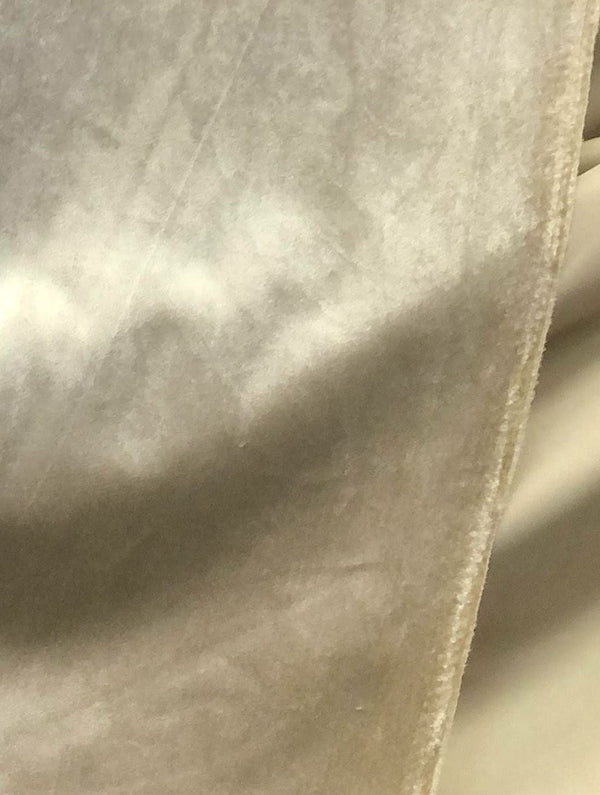 1 Yard Luxe Velvet Upholstery & Curtain Fabric for Home & Apparel 56" Wide