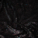 1 Yard Vivian Glitter Printed Spandex Velvet 90% Polyester 10% Spandex, 56" Usable Width