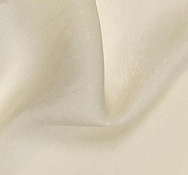 Satin Washed Ivory Polyester Fabric - Ivory, 58/60" Width