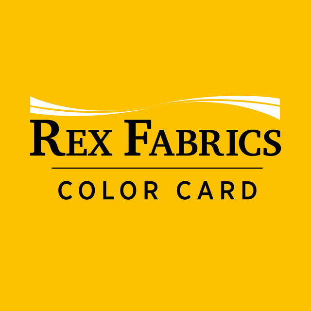 Seven-piece mixed fiber fabric color card swatch assortment for comparing textile colors and material options