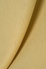 1 Yard Wheat Linen Silk Blend Fabric Flat Soft Midweight Woven 54 Inch Width