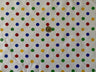 1 Yard Multi-Color Small Polka Dot Poly Cotton Fabric for Crafts Bedding Sewing Masks 60" Width
