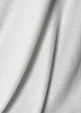 1 Yard Double Width White Pure Linen Fabric 5.5 oz 110 Inches Wide
