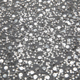 1 Yard Poly Mesh Lace Fabric W/Beads & Sequins 50" Wide