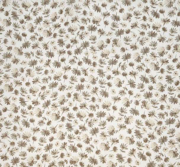 1 Yard Neutral Yoryu Chiffon Fabric 57/58" Wide | Lightweight Polyester Apparel Fabric