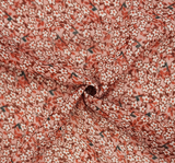1 Yard Lightweight Yoryu Chiffon Coral Haze Fabric, 57/58” Wide, 100% Polyester
