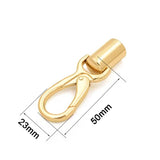 Metal Tassel Cap Snap Hook for Handbags & Bags