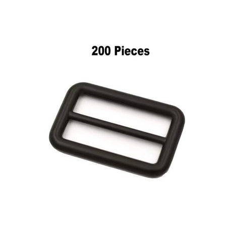 38mm Black Metal Triglide Slide Buckle for Strap Webbing