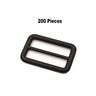 38mm Black Metal Triglide Slide Buckle for Strap Webbing