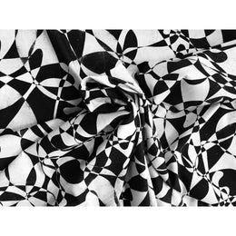 2 Yard African Print 4 Way Stretch Knit Fabric for Dresses Swimsuits Activewear 58 Inch Width