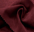 Alova Suede Polyester Fabric - Burgundy, Velvety Feel, 58/60" Width