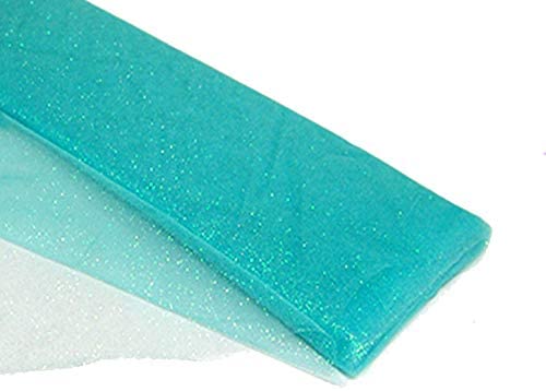 10 Yard Glitter Tulle Fabric Bolt 10 Yards Length for Wedding Party Decoration 54 Inch Width