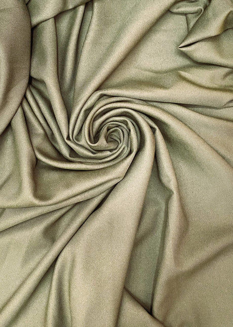 Gabardine Polyester Gabardine Fabric - Army Green, 59/60" Width (1 Yard)