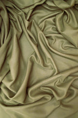 Gabardine Polyester Gabardine Fabric - Army Green, 59/60" Width (1 Yard)