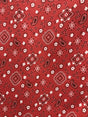 Paisley Bandanna Red Polyester Cotton Fabric - Red Paisley Bandanna Print, 59/60" Width (1 Yard)