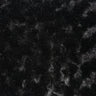 1 Yard Black Minky Rosebud Fabric 58/60" Width