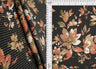 1 Yard Cozy Floral Double Knit Fabric Polyester Rayon Spandex Blend 56/57 Inch Medium Weight Stretch