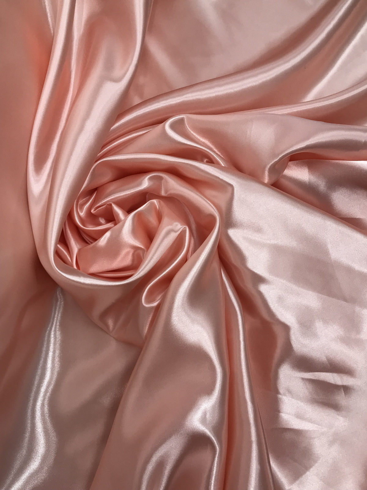 Blush Medium Satin Polyester Fabric - Blush, Satin, 58"-60" Wide