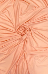 Stretch Lining Polyester Fabric - Blush, Matte Soft, 60" Width (1 Yard)