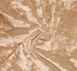 Stretch Velvet Crushed Blush Polyester Spandex Fabric - Blush Crushed Velvet, 58/60" Width