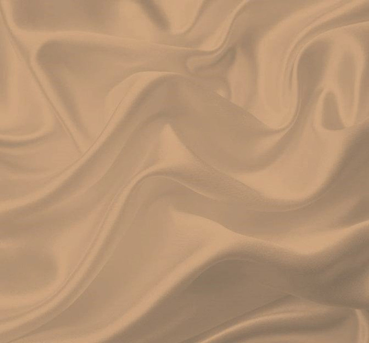 1 Yard Champagne Bridal Satin Woven Fabric 58/60 Inch Wide Smooth and Shiny Polyester