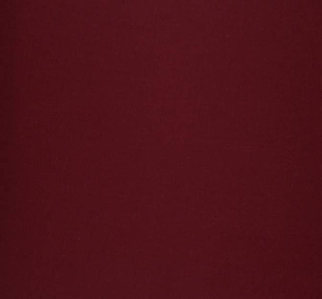 Broadcloth Poly/Cotton Blend Fabric - Burgundy Solid, 58/60" Width