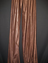 1 Yard Stretch Brown Polyester Fabric For Aerial Silks Hammocks Backdrops Crafts 108/120 Inch Wide