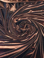 Brown Stretch Velvet Fabric - Brown, 58"-60" Width (1 Yard)