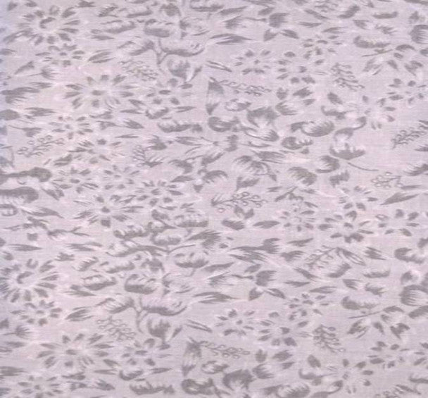 1 Yard Opal Burn Out Cotton Voile Floral Fabric Pink 44/45" Width Lightweight Apparel Fabric