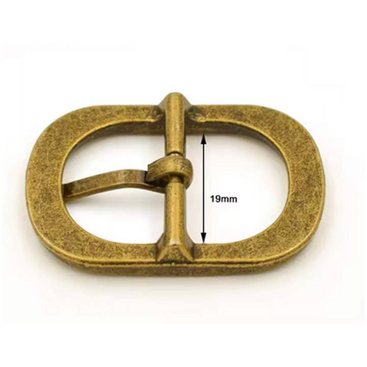 Antique Brass Zinc Alloy Belt Buckle for Bags & Belts