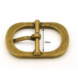 Antique Brass Zinc Alloy Belt Buckle for Bags & Belts