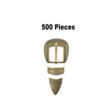 26mm Zinc Alloy 3-Piece Pin Belt Buckle Set for Men