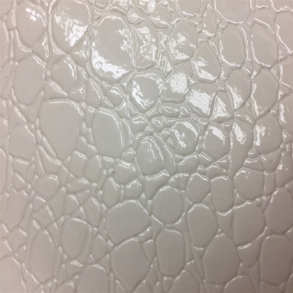 1 Yard Faux Crocodile Vinyl Fabric 100% Polyester