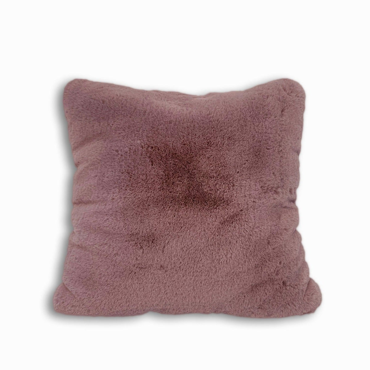 Soft Cozy Fuzzy Faux Fur Mosaic Floral Print Pillow for Elegant Home Décor