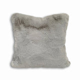 Soft Cozy Fuzzy Faux Fur Mosaic Floral Print Pillow for Elegant Home Décor