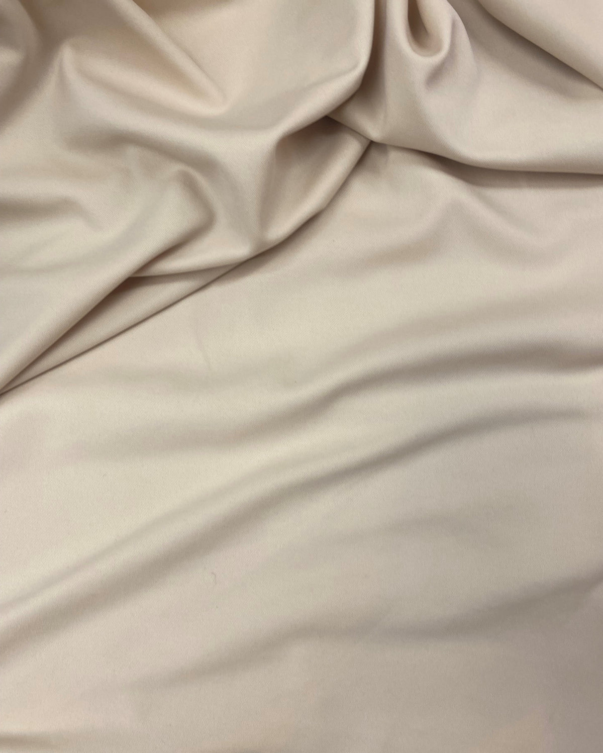 Champagne Scuba Polyester Fabric - Champagne, 59"-60" Width