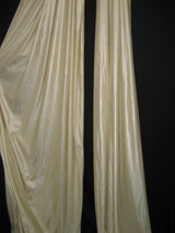 Low Stretch Champagne Polyester Fabric - Champagne, 108"-120" Width (1 Yard)