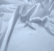 Charmeuse Blue 100 Percent Polyester Fabric - Blue Satin Charmeuse, 58/60" Width (1 Yard)