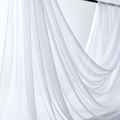1 Yard Flowing Chiffon Fabric by the Yard for Apparel & Elegant Draping 58/60" Width