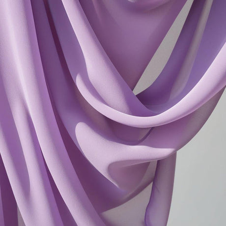 1 Yard Flowing Chiffon Fabric by the Yard for Apparel & Elegant Draping 58/60" Width