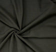 Cotton Gauze 100 Percent Cotton Fabric - Black, Crinkled Texture, 48/50" Width (1 Yard)