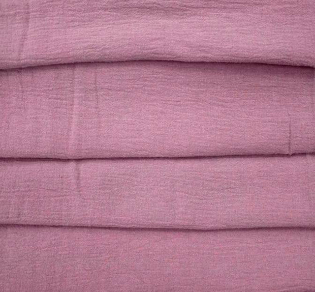 Cotton Gauze 100 Percent Cotton Fabric - Lilac, 48/50" Width (1 Yard)