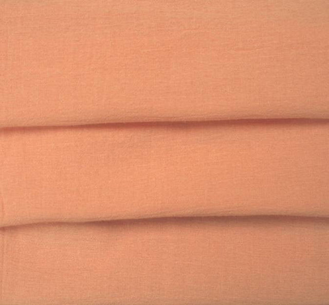 Cotton Gauze 100% Cotton Fabric - Peach, 48/50" Width (1 Yard)